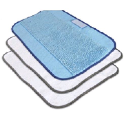 Mikroszálas törlőkendő csomag MIX - 2 fehér, 1 kék