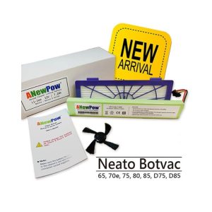 AP1272 Neato Botvac D sorozat 12V 7200mAh Li-ion akkumulátor-szűrő-oldalkefe készlet AP1272 Neato Botvac D sorozat 12V 7200mAh Li-ion akkumulátor-szűrő-oldalkefe készlet
