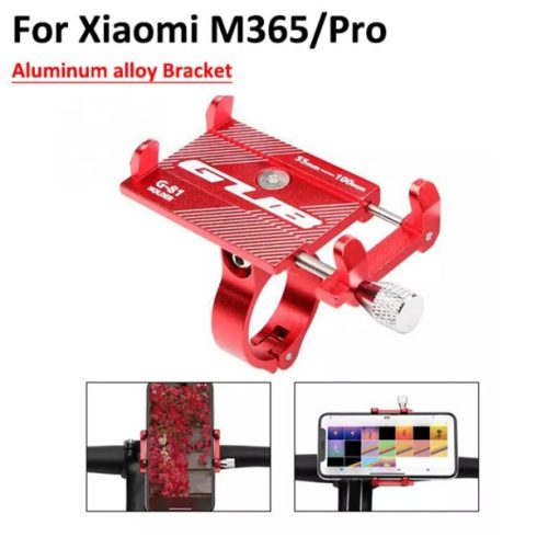 Mi 365 / Pro roller kormányra szerelhető mobiltelefon tartó piros színben